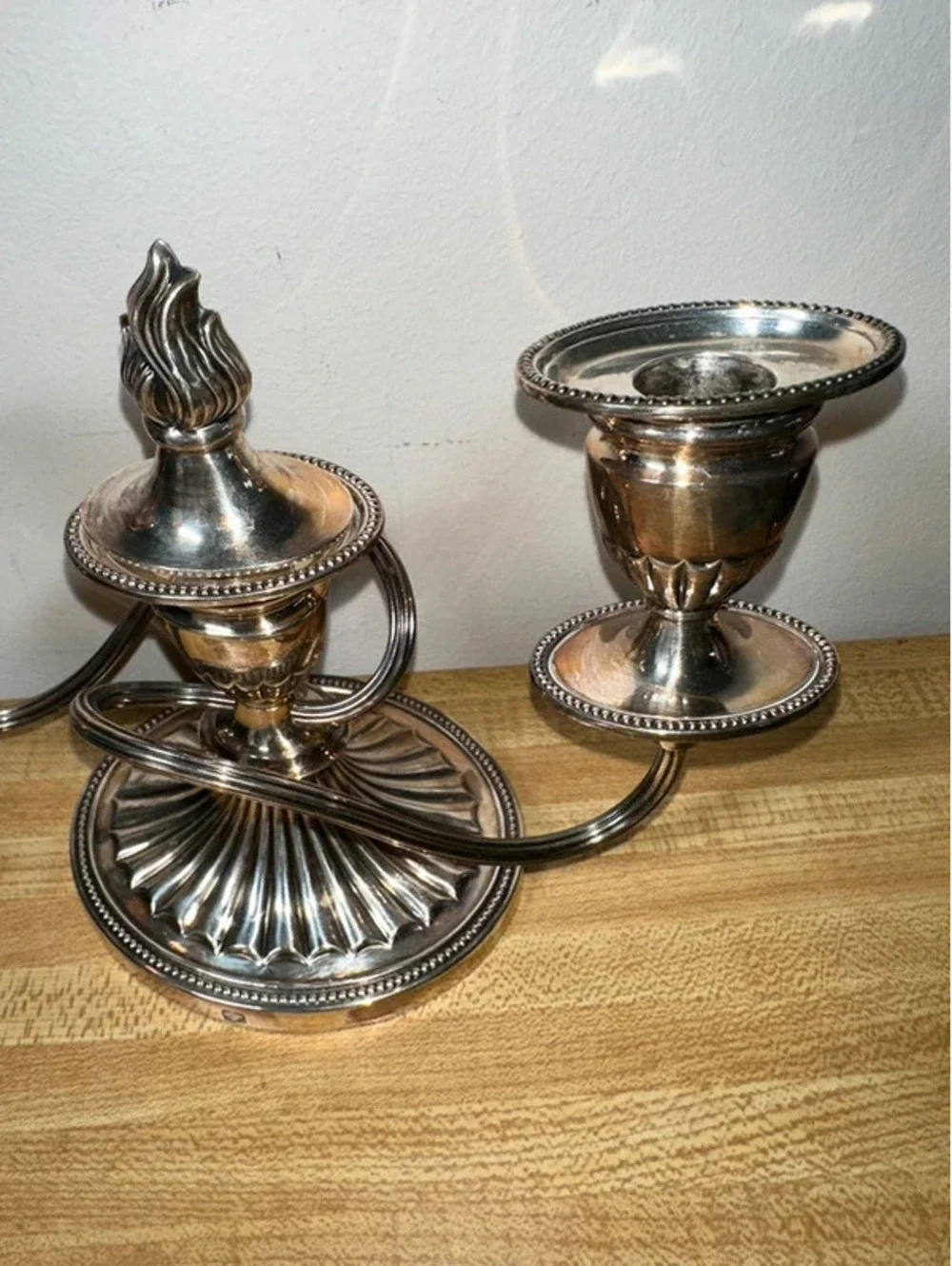 Barker-Ellis VTG England Silver-plated 3 light Candelabra